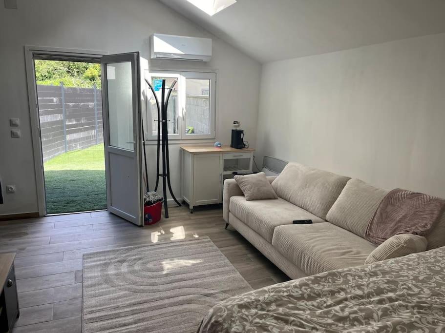 Maisonnette Avec Terrasse Avec Spa Privatif Lutterbach Luaran gambar