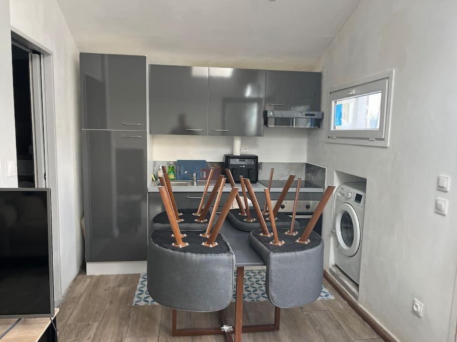 Maisonnette Avec Terrasse Avec Spa Privatif Lutterbach Luaran gambar